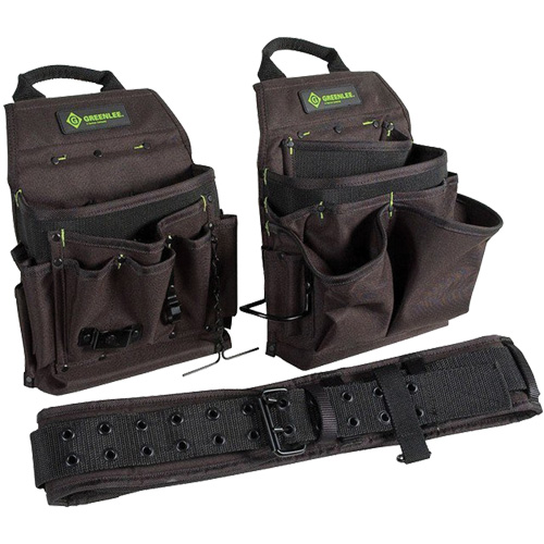 Tool Belt Combo, Polyester, Black NRZ Safety Inc.