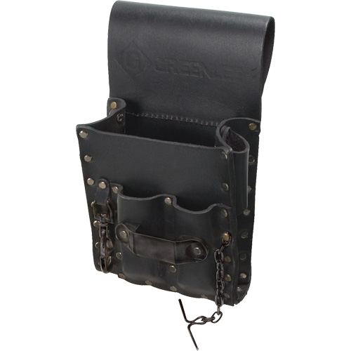 Tool Belt Pouch, Multiple Tool Holder, Leather, 5 Pockets NRZ Safety Inc.