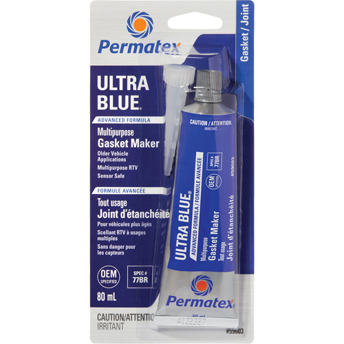 Ultra Blue&reg; Gasket Maker, 80 ml, Tube, Blue NRZ Safety Inc.