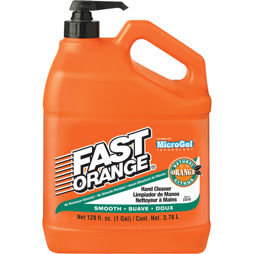 Hand Cleaner, Lotion, 3.78 L, Pump Bottle, Orange NRZ Safety Inc.