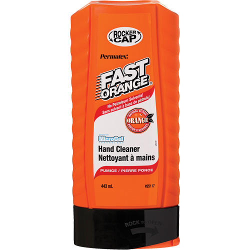Hand Cleaner, Pumice, 443 ml, Bottle, Orange NRZ Safety Inc.