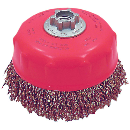 MAXI-CRIMPED Premium Crimped Wire Cup Brush NRZ Safety Inc.