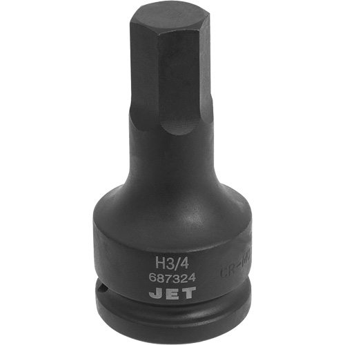 Impact Bit Socket, Hex, 3/4" x 3/4" Drive NRZ Safety Inc.