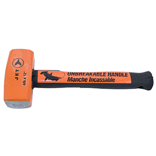 Indestructible Handle Sledge Hammer, 4 lbs., 12", Tubular Steel Handle NRZ Safety Inc.