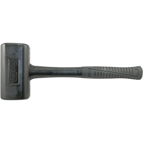 Dead Blow Hammer, 4 lbs., 14-3/4", Fibreglass/Wood/Tubular Steel Handle NRZ Safety Inc.