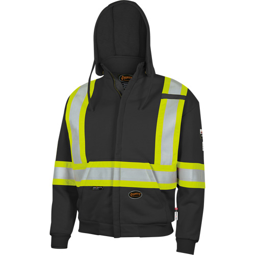 337SF Capuche &agrave; fermeture &eacute;clair ignifug&eacute;e, Hommes, Petit, Noir, 22 cal/cm² NRZ Safety Inc.
