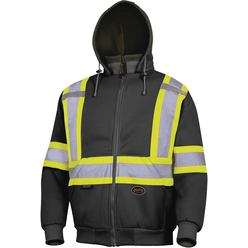 6925BK Hoodie, 3X-Large, Black NRZ Safety Inc.