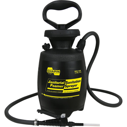 Pulv&eacute;risateurs moussant doubles, 1 gal. (4 L), Plastique, Lance de 12" NRZ Safety Inc.