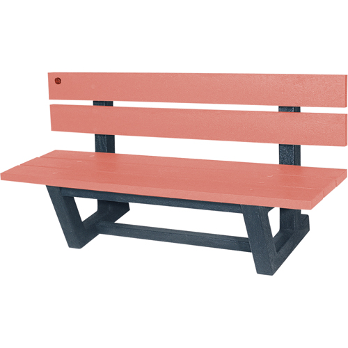 Bancs de parc d'ext&eacute;rieur, Plastique recycl&eacute;, 72" lo x 23-3/16" la x 29-13/16" h, S&eacute;quoia NRZ Safety Inc.