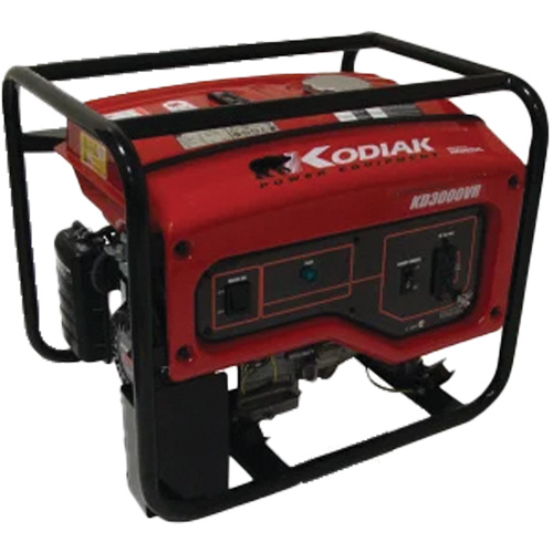 G&eacute;n&eacute;ratrice portative Kodiak KD3000VR, 2400 W nominale, 120 V, R&eacute;servoir de 16 L NRZ Safety Inc.
