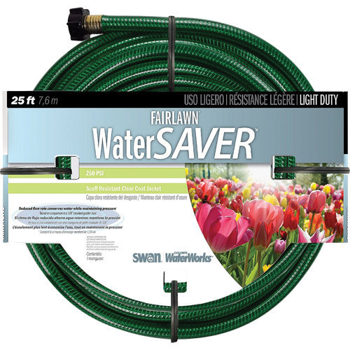 Fairlawn Watersaver Light Duty Garden Hoses, Nylon, 1/2" dia. x 25' NRZ Safety Inc.