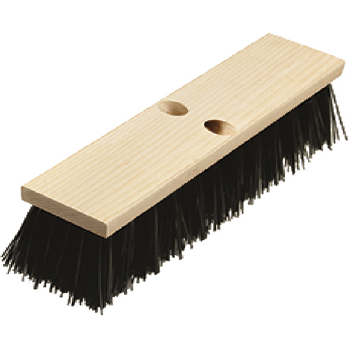 Heavy-Duty Street Broom, 14", Coarse/Stiff, Polypropylene Bristles NRZ Safety Inc.