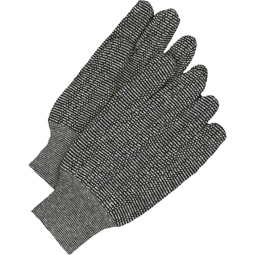Gants en jersey classiques, Taille unique, Poivre et sel, Non doubl&eacute;, Poignet en tricot NRZ Safety Inc.