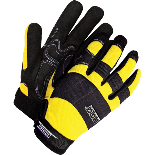 Heavy-Duty Performance Gloves with Padded Palms, Synthetic Palm, Size X-Large NRZ Safety Inc.