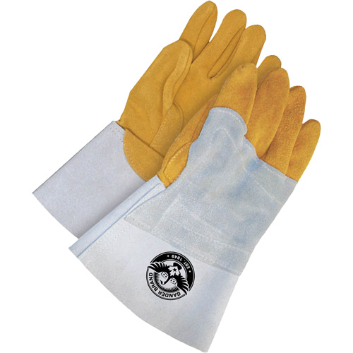 Gants de soudage &agrave; l'arc TIG Gander Brand, Cuir de daim refendu, Taille 11 NRZ Safety Inc.