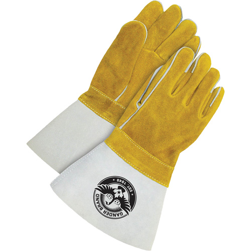 Gants pour soudeur avec poignet de 5", Cuir de vache refendu, Taille Taille unique NRZ Safety Inc.