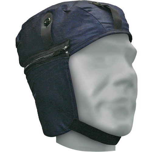 Classic Hardhat Liner with Ear Extension, Fleece/Cotton Lining, One Size NRZ Safety Inc.