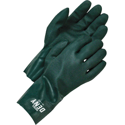 Deny 12" Coated Gloves, One Size, PVC Coating NRZ Safety Inc.