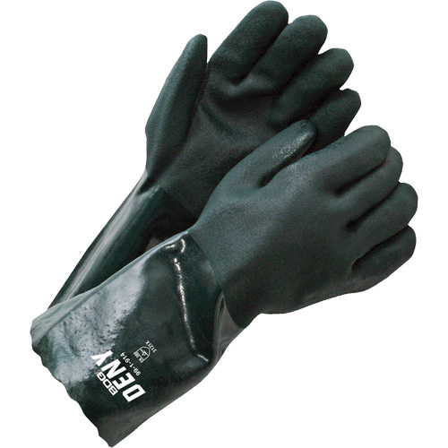 Deny 14" Coated Gloves, One Size, PVC Coating NRZ Safety Inc.