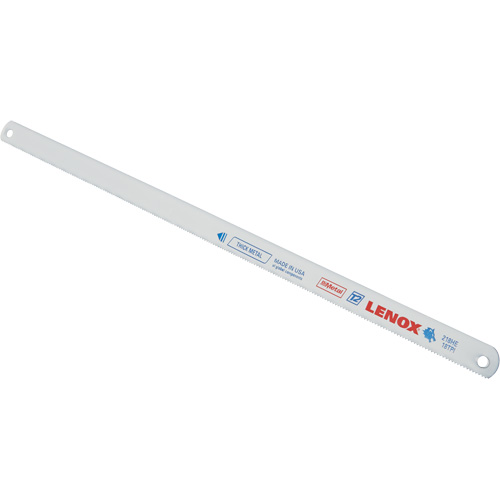 Lames de scie &agrave; m&eacute;taux, Bim&eacute;tal, 12" lo, 18 dents par pouce NRZ Safety Inc.