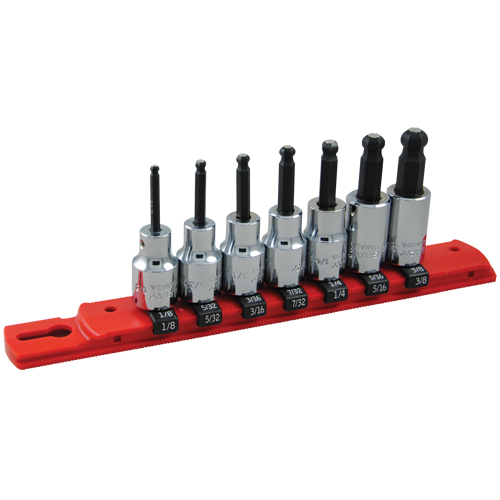 Jeu de douilles SAE &agrave; embout sph&eacute;rique, 7 mrcx NRZ Safety Inc.