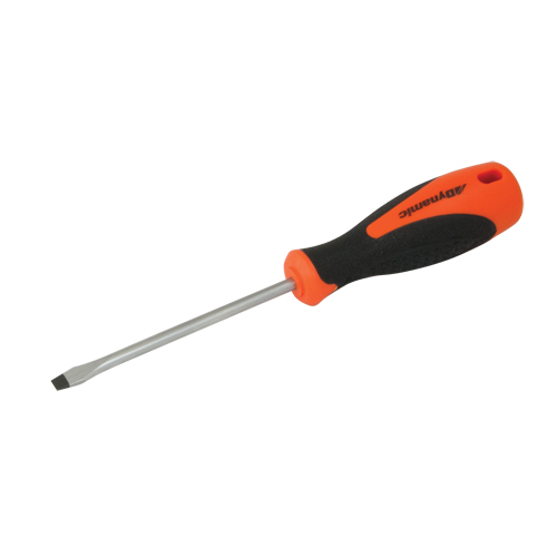 Tournevis pour &eacute;crous &agrave; fente, Tige de 3/16", Ronde, 8" lo, Prise en Coussin&eacute;e NRZ Safety Inc.