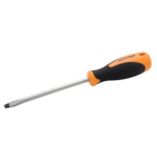 Tournevis pour &eacute;crous &agrave; fente, Tige de 1/4", Ronde, 9-1/3' lo, Prise en Coussin&eacute;e NRZ Safety Inc.