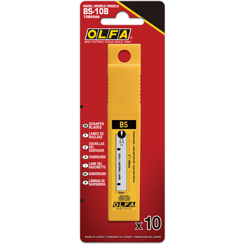 100mm BS-10B Dual-Edge Scraper Blades NRZ Safety Inc.