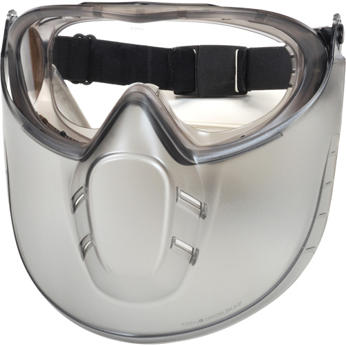 Capstone&reg; Shield Safety Goggles with Removable Faceshield, Clear Lens, Anti-Fog, Direct/Closed Vent NRZ Safety Inc.