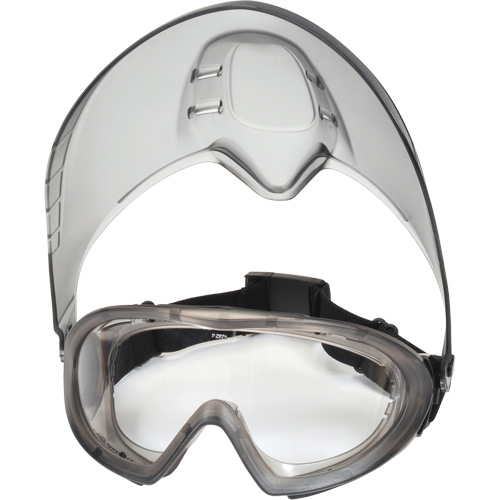 Capstone&reg; Shield Safety Goggles with Removable Faceshield, Clear Lens, Anti-Fog, Direct/Closed Vent NRZ Safety Inc.