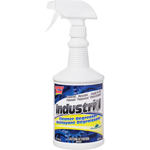 Industrial Cleaner/Degreaser, Trigger Bottle NRZ Safety Inc.