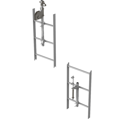 Anneau en D avec plaque d'ancrage NRZ Safety Inc.