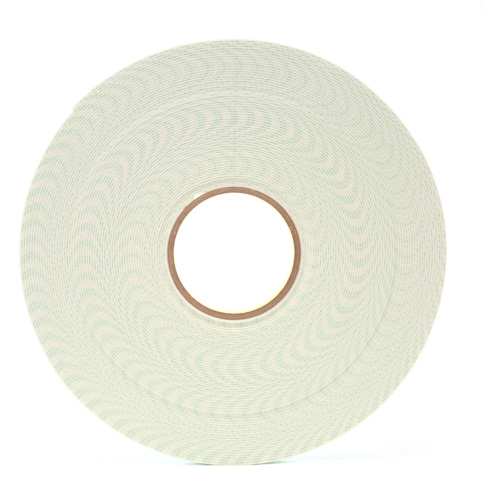 Double-Coated Urethane Foam Tape, 33 m (108') L x 12.7 mm (1/2") W, 62 mils, Urethane NRZ Safety Inc.