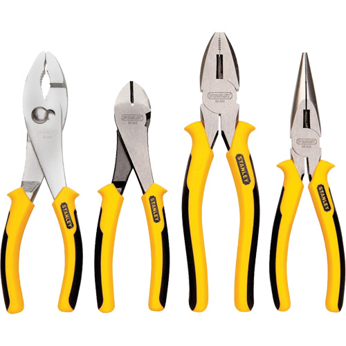 Bi-Material Pliers Set, 4 Pieces NRZ Safety Inc.