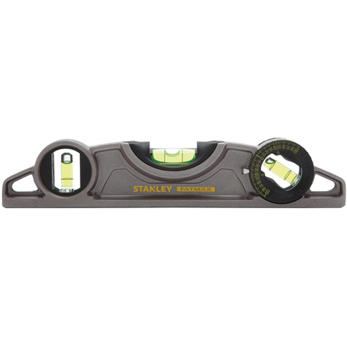Fatmax&reg; Cast Torpedo Level, 9" L, Aluminum, 3 Vials, Magnetic NRZ Safety Inc.