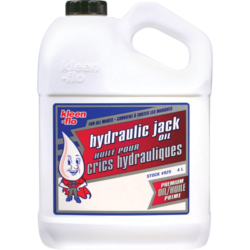Hydraulic Jack Fluid, 4 L, Jug NRZ Safety Inc.
