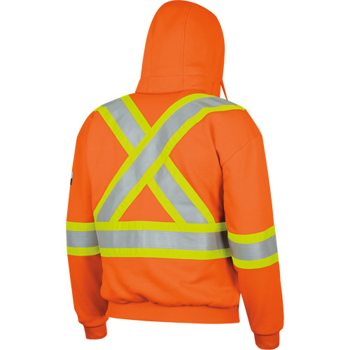 338SF Capuche &agrave; fermeture &eacute;clair ignifug&eacute;e, Hommes, T-Grand, Orange haute visibilit&eacute;, 22 cal/cm² NRZ Safety Inc.