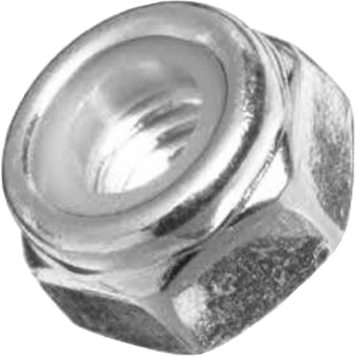 Encart en nylon pour contre-&eacute;crou NE standard, 1/2"/1/2"-13 dia, Zingu&eacute;, Cors&eacute; NRZ Safety Inc.