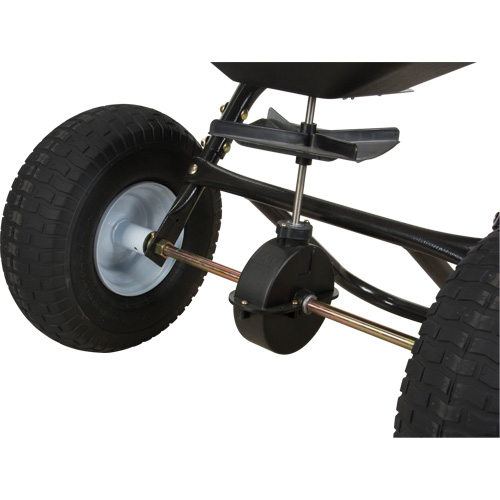 Broadcast Spreader with Stainless Steel Hardware, 27000 sq. ft., 125 lbs. capacity NRZ Safety Inc.