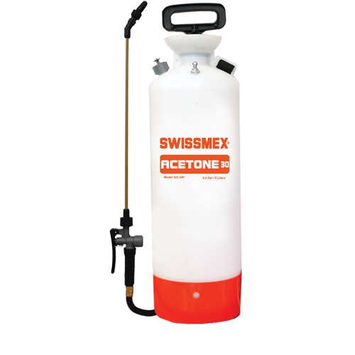 Pulv&eacute;risateur &agrave; main pour ac&eacute;tone , 2,4 gal. (1,9 L), Poly&eacute;thyl&egrave;ne, Lance de 20" NRZ Safety Inc.