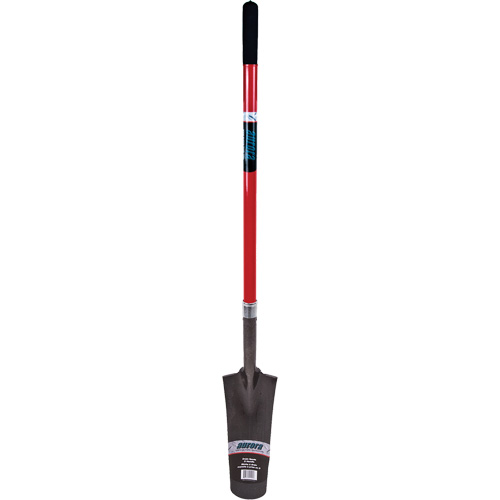 Pelle &agrave; drain robuste, Acier au carbone, Lame 16" x 6", 45" lo, Manche Droit NRZ Safety Inc.