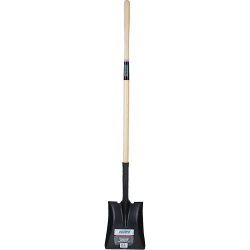 Square Point Shovel, Hardwood, Tempered Steel Blade, Straight Handle, 48" Long NRZ Safety Inc.