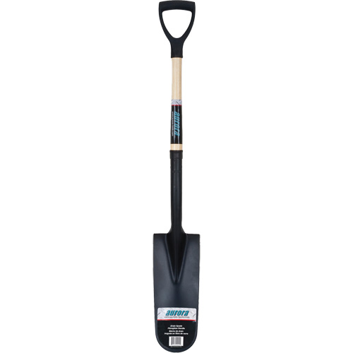 Pelle &agrave; drain, Acier durci, Lame 14" x 6", 30" lo, Manche Prise en D NRZ Safety Inc.