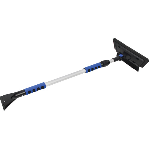 Snow Brush, Telescopic, EVA Foam Blade, 48" Long, Black/Blue NRZ Safety Inc.