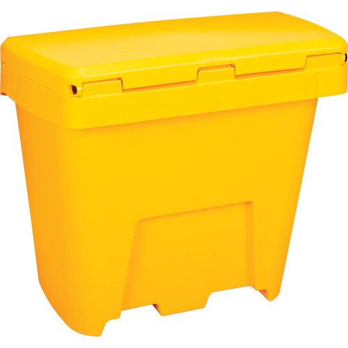 Salt & Sand Storage Bins, With Hasp, 21" x 27" x 26", 4.24 cu. ft., Yellow NRZ Safety Inc.