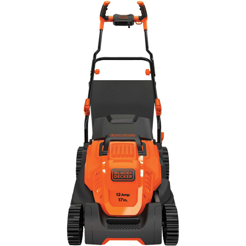 Lawn Mower with Comfort Grip Handle, Push Walk-Behind, Electric, 17" Cutting Width NRZ Safety Inc.