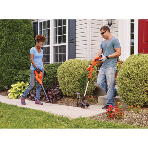Max* String Trimmer/Edger & Hard Surface Sweeper Combo Kit, 10", Battery Powered, 20 V NRZ Safety Inc.
