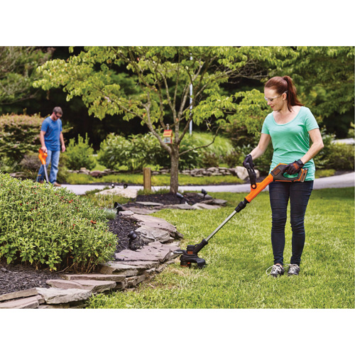 Max* Cordless 2-Speed String Trimmer/Edger Kit, 12", Battery Powered, 20 V NRZ Safety Inc.