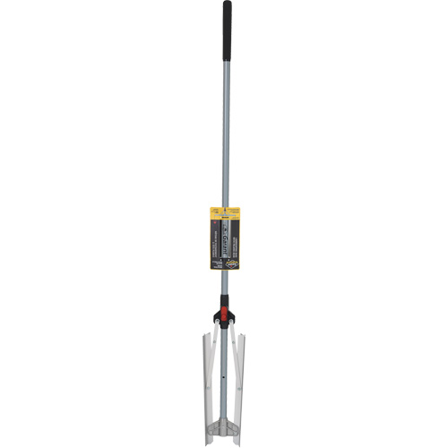 R&acirc;teau &agrave; niveler pour am&eacute;nagement paysager avec t&ecirc;te pliante, Manche Fibre de verre, 36" la, Lame Aluminium NRZ Safety Inc.