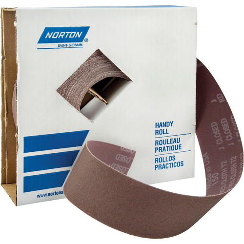 Shop Rolls - Metalite K225 Shop Rolls, Aluminum Oxide, 2" W x 150' L, 400 Grit NRZ Safety Inc.